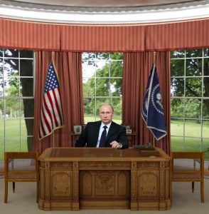 New Graphics, Putin In The Whitehouse, Putin’s Trump Puppet