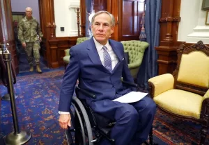 Texas Governor Greg Abbott Used Covid Aid to Pay for a Border Wall