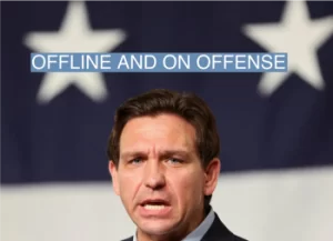 In Iowa, DeSantis saves his toughest Trump hits for the press