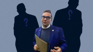 There is reason to believe that George Santos’s treasurer does not exist