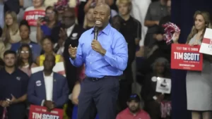 Republican Sen. Tim Scott is officially running for president